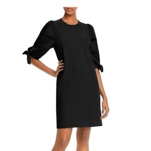 NEW See By Chloe Riverside Tie Sleeve black dress